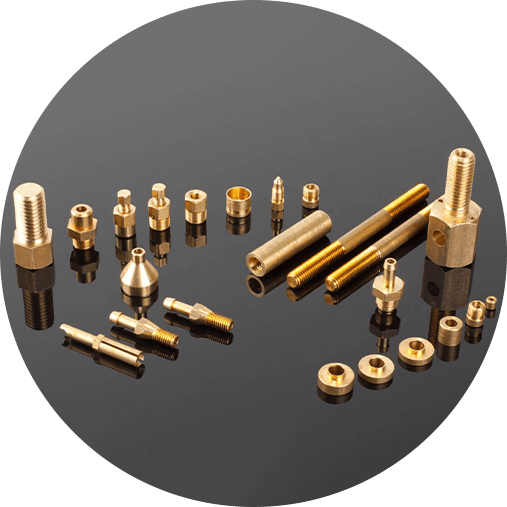 Brass Precision Turned Components & Copper <br/> Machining Service - CNC Turning Brass & Bronze Parts